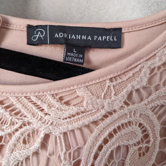 ♛ 3/30 ♛ ADRIANNA PAPELL BELL SLEEVE TOP - Picture 3 of 5